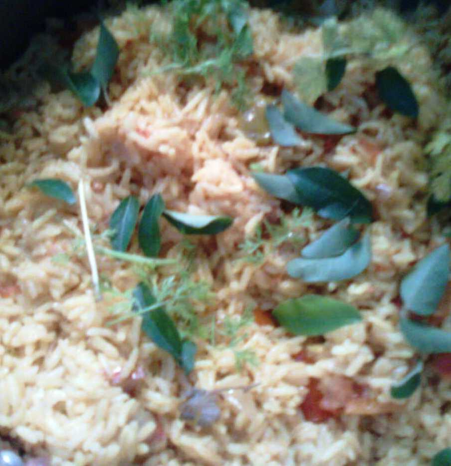 Tomato Rice - தக்காளி சாதம்